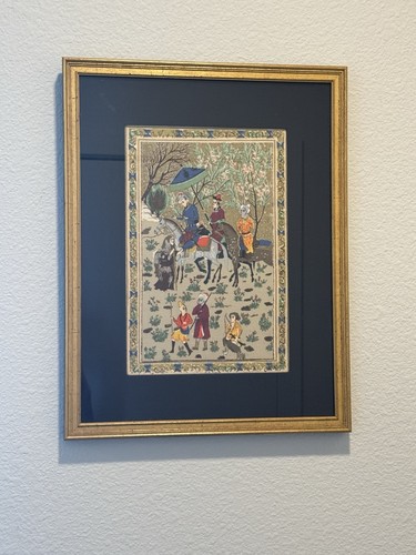 Quadro persiano miniatura