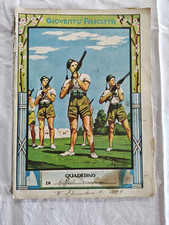 Notebook written fascist era