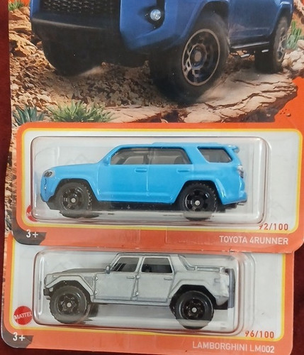 Matchbox toyota 4runner blu - toyota,