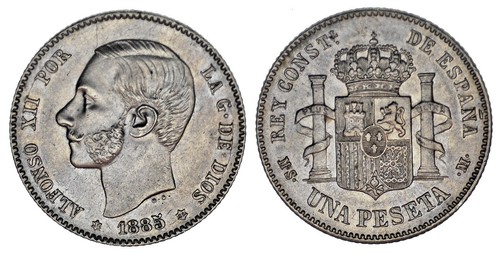 Peseta spagna 1 - 1,