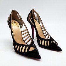 CQ CUSTOM ITALY PEEP TOE PUMPS
