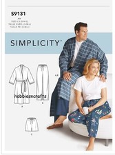 Simplicity 9131 Unisex