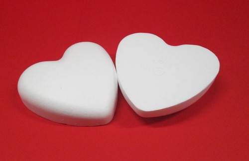 Forme polistirolo cuore - polistirolo, "cuore