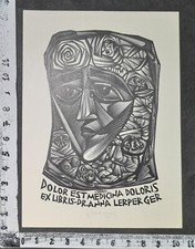 WUNDERKAMMER L EXLIBRIS 1030 " MEDICINA "-* TRANQUILLO MARANGONI *-X SIGNED