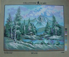 Canovaccio mezzopunto mezzo