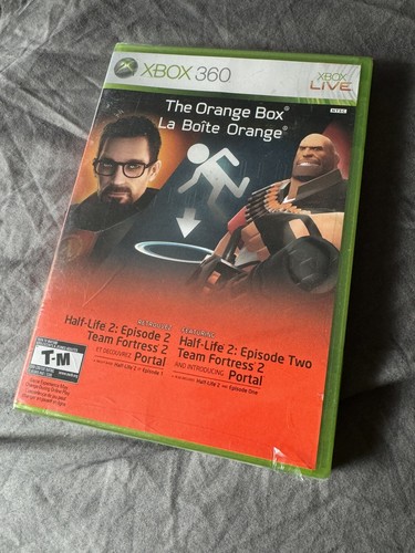 The orange box microsoft xbox - the,