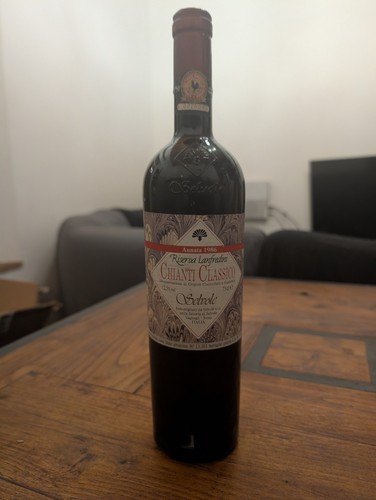 Chianti classico riserva - chianti, 1986