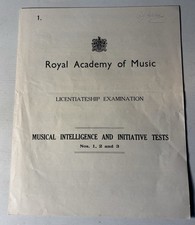 Royal Academy of Music - Esame