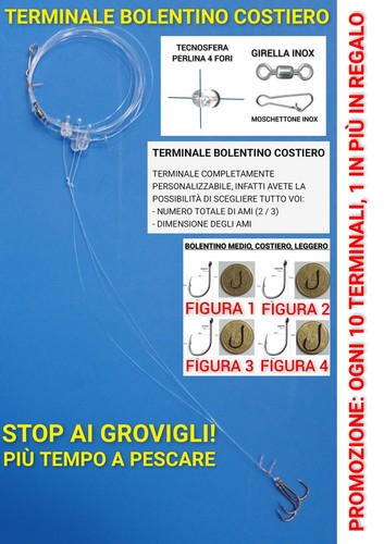 Terminale bolentino misura - bolentino, su