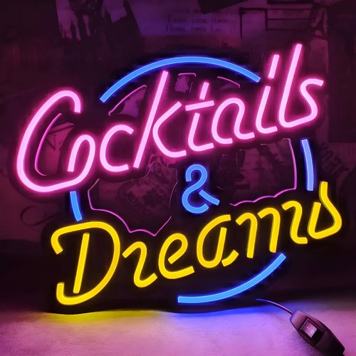 Insegna led neon cocktail - neon,