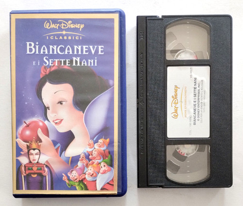 Vhs biancaneve sette nani - vhs,