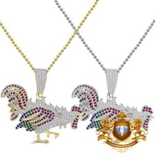 Ciondolo pavone gallo pollo
