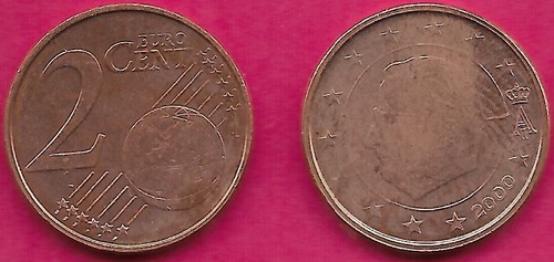 Belgio euro cent 2000 - 2,