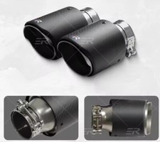 TERMINALI di SCARICO-CARBONIO per ALFA ROMEO GIULIA e STELVIO - IN 60 - OUT 101