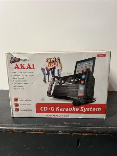 Akai ks213 sistema - cd+g,