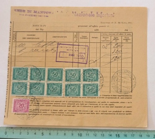 Mantova 1950 istituto - mantova, "