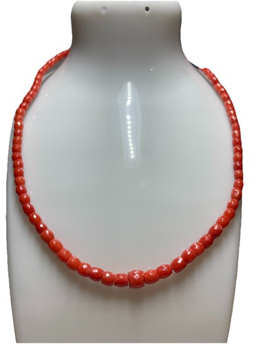 Collana corallo anni 50 - collana,