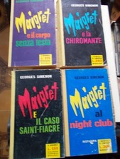 Lotto 4 libri Georges Simenon
