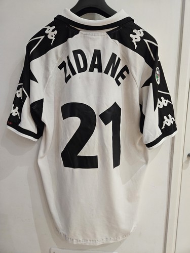 Match worn shirt maglia zidane - shirt,