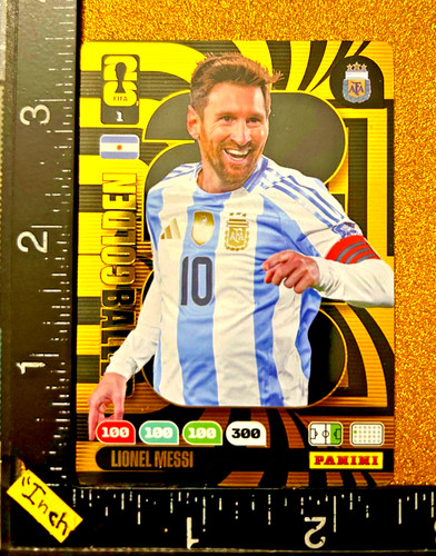 Golden baller panini adrenalyn - golden,