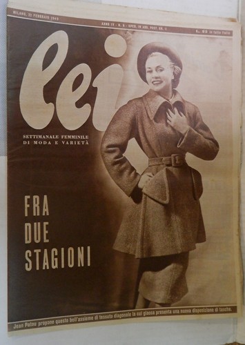 Rivista lei 1949 modello - rivista,