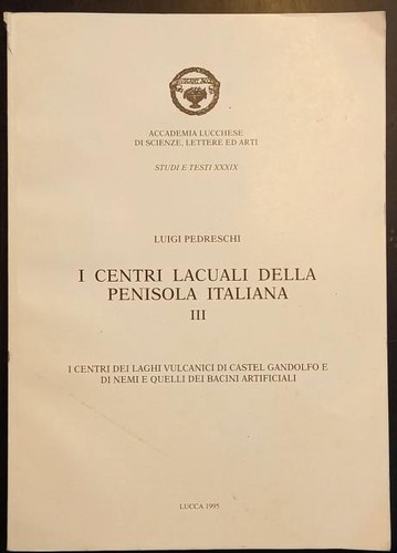 Pedreschi luigi centri - pedreschi, luigi.