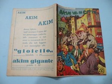 AKIM GIGANTE AKIM VA IN CITTÀ ORIGINALE ANNI '50 MOLTO BUONO