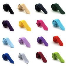 Cravatta uomo donna tinta