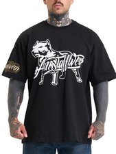 T-shirt Amstaff Nero nera uomo