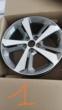 Cerchio in lega Peugeot Rubis 17" nuovo, originale per 308, perfette condizioni