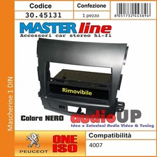 MASCHERINA AUTORADIO 1 DIN E 2