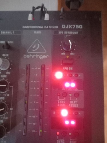 Mixer behringer djx750 - mixer,