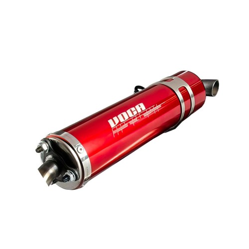 Silenziatore voca racing rosso - silenziatore,