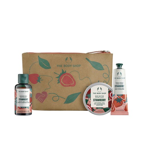 The body shop strawberry set - body,
