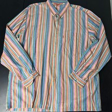 Missoni Camicia Vintage Multicolore a Righe Taglia XL Uomo – ,