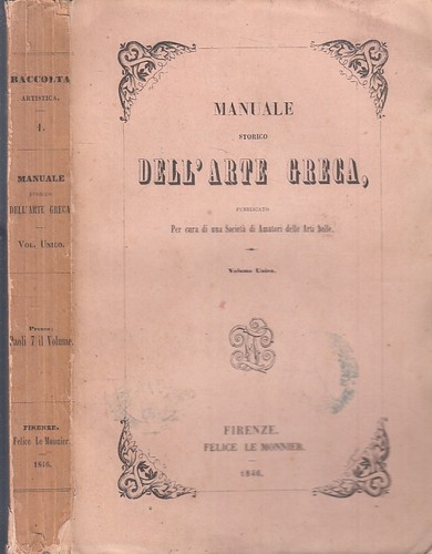 Manuale storico dell'arte