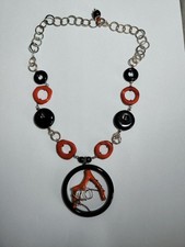 Collana argento corallo - collana,
