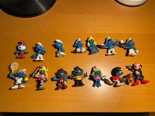 14 Puffi vintage anni 70 e 80 PEYO SCHLEICH