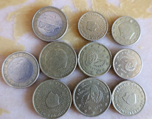 Lotto monete euro anno - anno, 1999