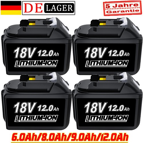 Batteria 18v 0ah 8 - 18v, 8,0ah
