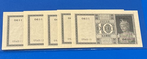 Lire 1939 fds mazzetta - 10,