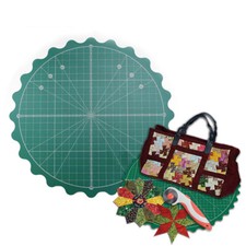 Tappetino da Taglio Rotante Autoguarigione per Ufficio Forniture Scuola Trapuntatura (20cmX20cm)