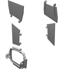 Light Modifier Barn Doors Compatible with Nikon SB-900 SB-910 Flash