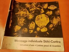 motosega STIHL CONTRA epoca
