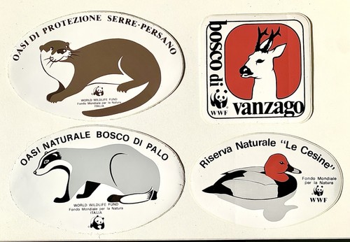 Adesivi sticker oasi - oasi, wwf