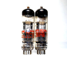 Codici abbinati COPPIA 6GW8 ECL86 Mullard Blackburn WS2 tubi valvola USATA-test NOS