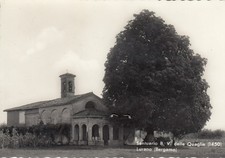 05886) CARTOLINA LURANO SANTUARIO QUAGLIE VIAGGIATA BERGAMO
