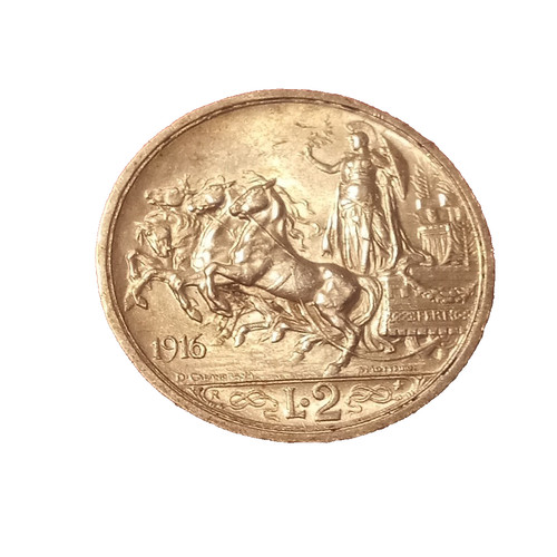 Regno italia moneta lire - d'italia,