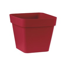VASO QUADRATO FIORIERA QUADRATA plastica forte 34 cm MADE IN ITALY vari colori