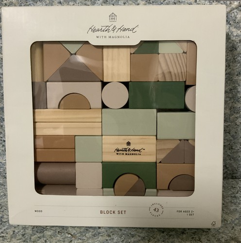 Set blocchi legno - 🎁,